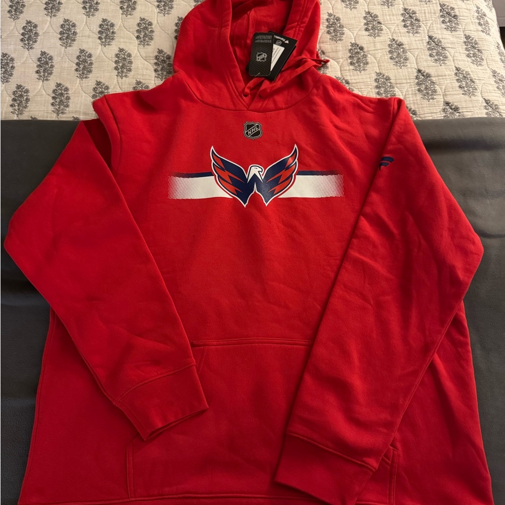 Fanatics Red Washington Capitals Hoodie